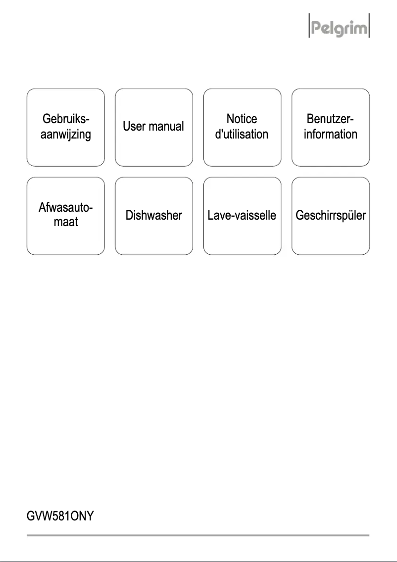 Image de la première page du manuel de l'appareil GVW581
