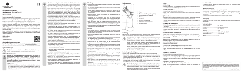 Page 1 de la notice Manuel utilisateur Toolcraft 1553648