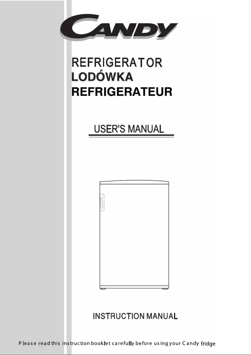 Page 1 de la notice Manuel utilisateur Candy CFO 140
