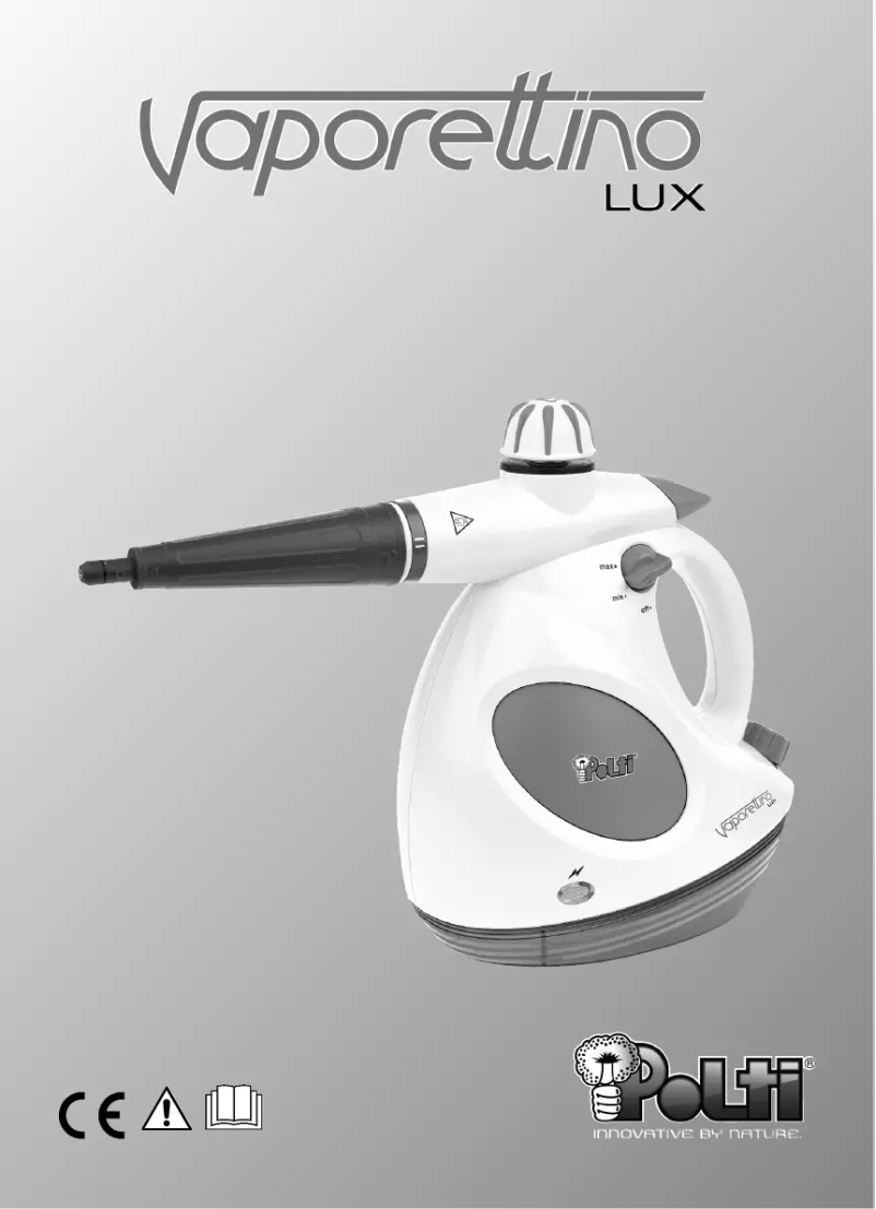 Page n°1 - Manuel utilisateur Polti Vaporettino Lux