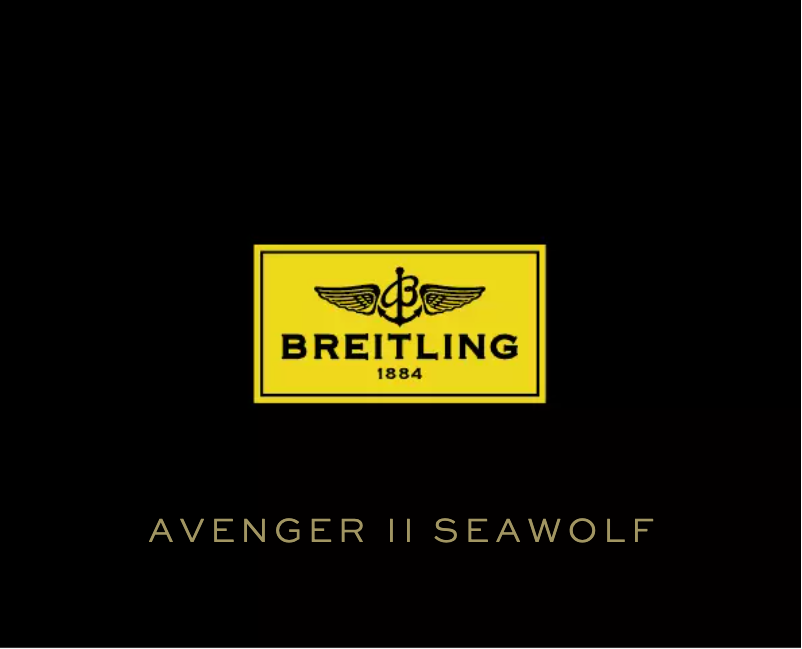 Page n°1 - Manuel utilisateur Breitling Avenger II Seawolf