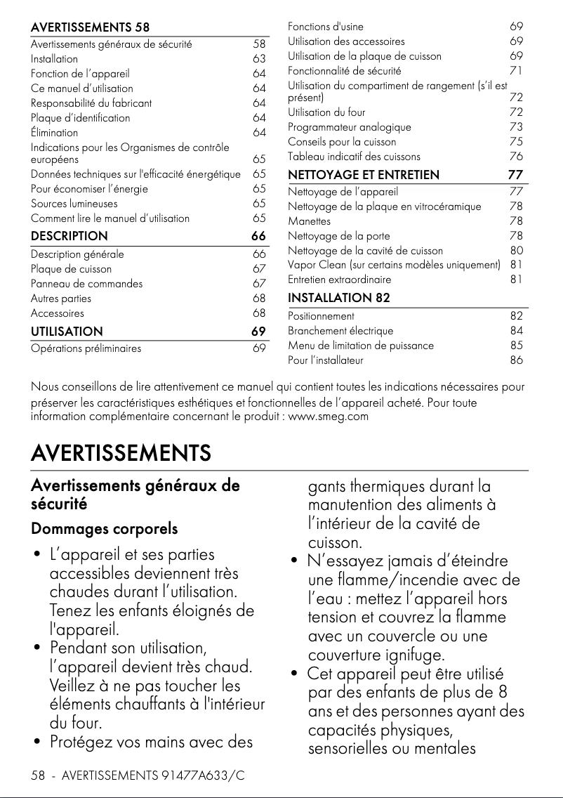 Imagen de la primera página del manual del dispositivo C6IMXT2