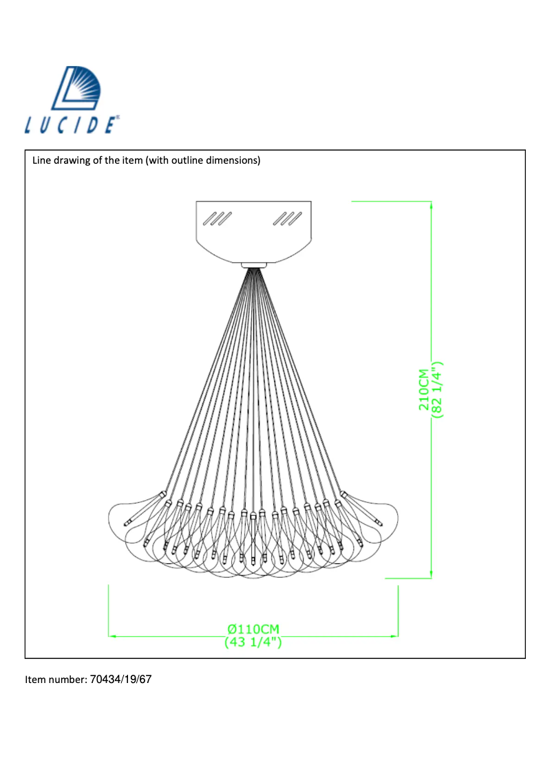 Page 1 de la notice Manuel utilisateur Lucide Tears