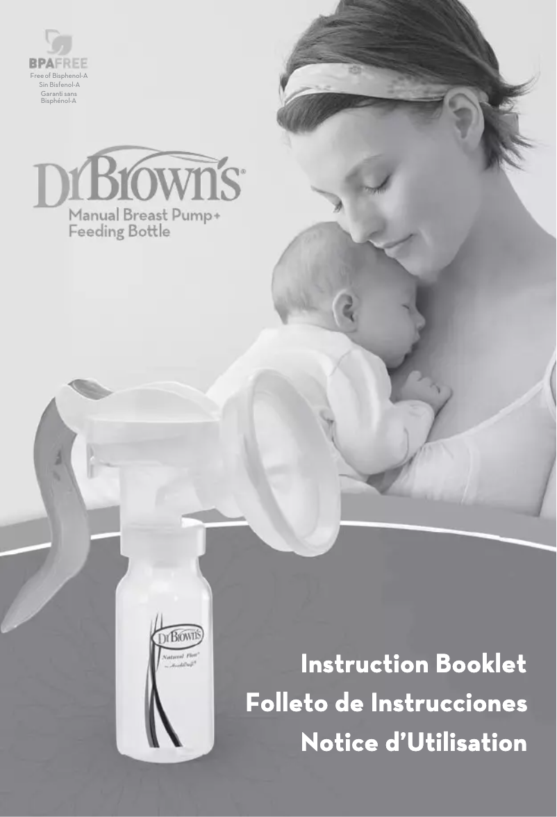 Page 1 de la notice Manuel utilisateur Dr. Brown's Manual