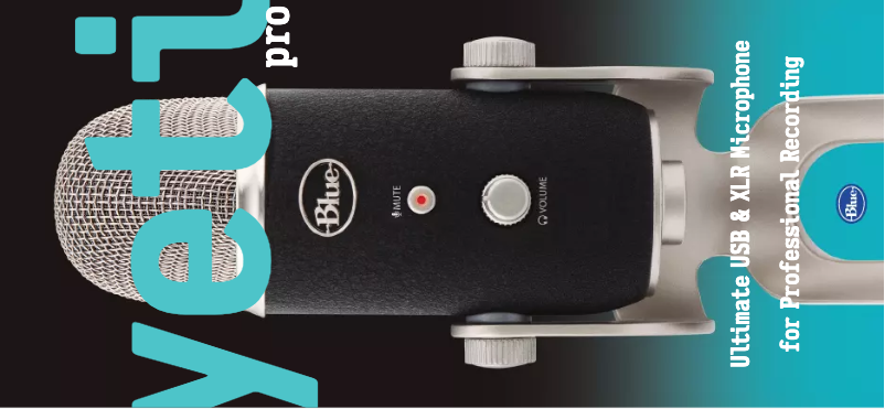 Page n°1 - Manuel utilisateur Blue Yeti