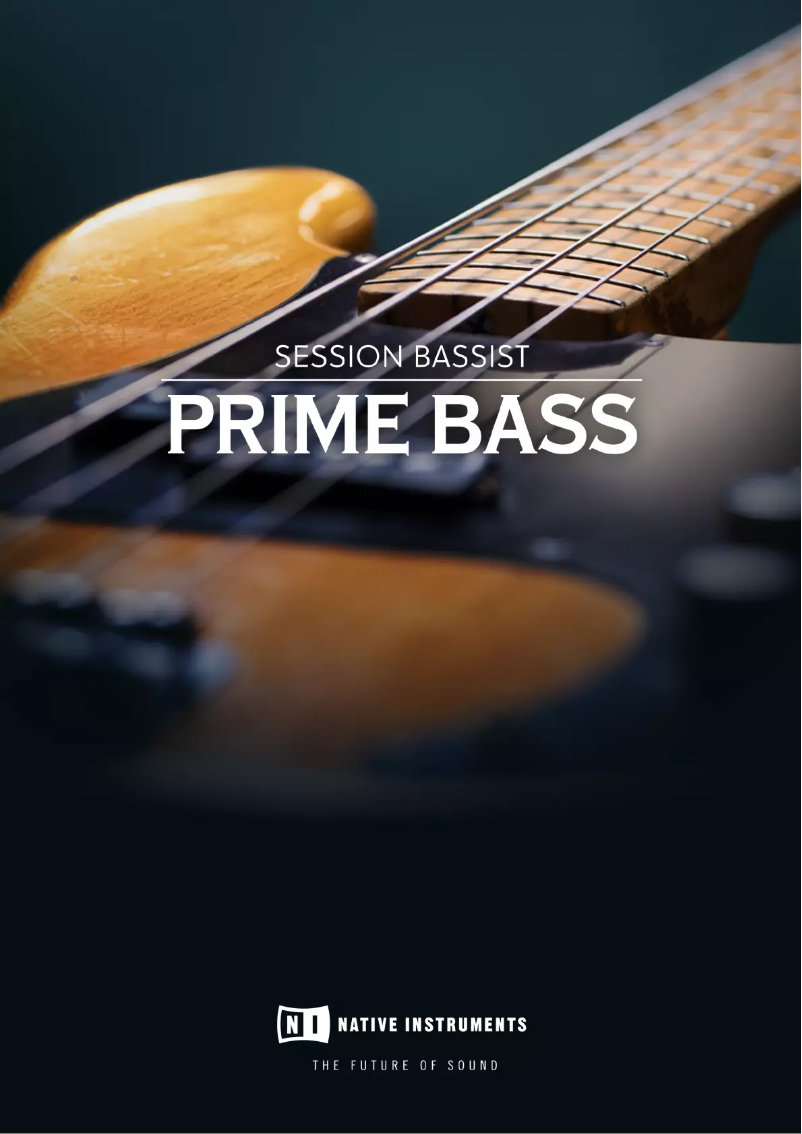 Image de la première page du manuel de l'appareil Session Bassist Prime Bass