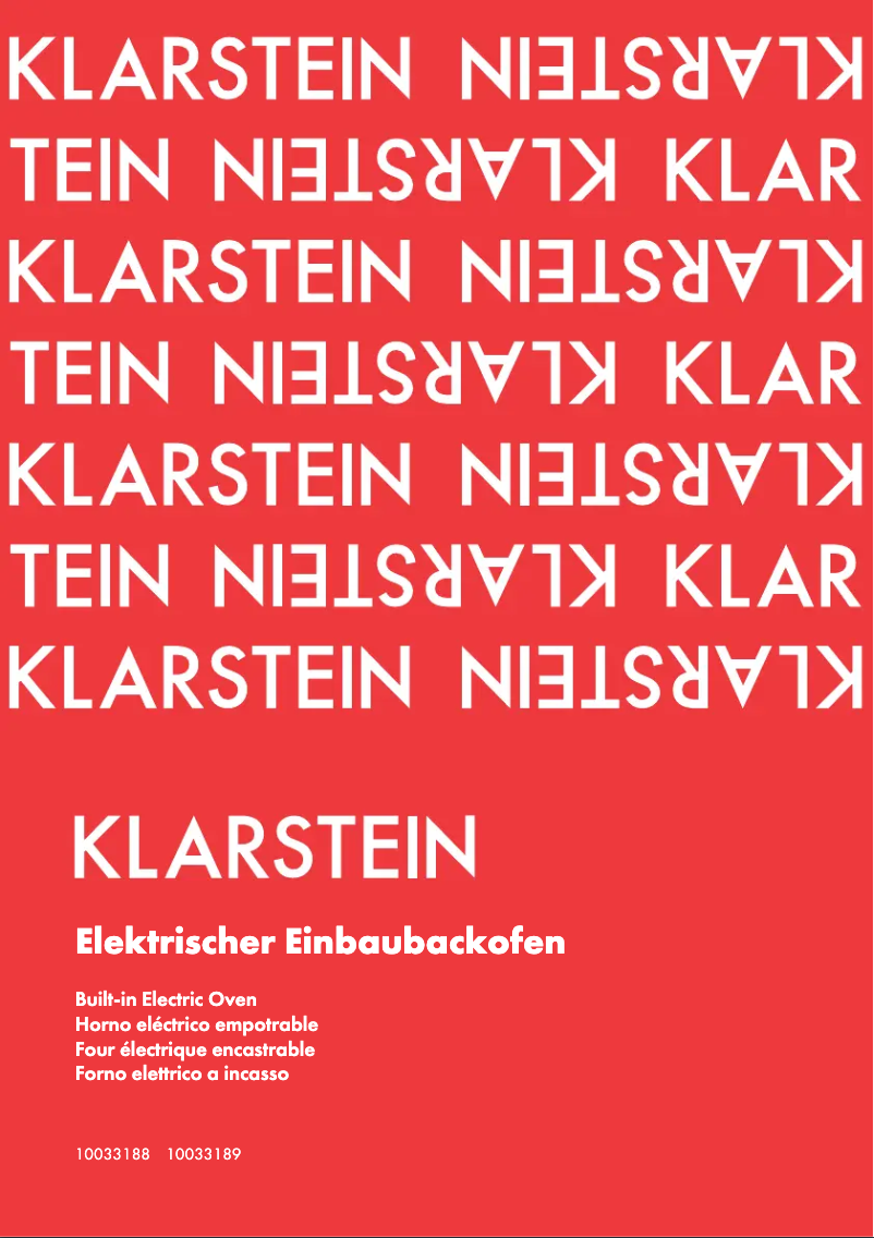 Image de la première page du manuel de l'appareil 10033188