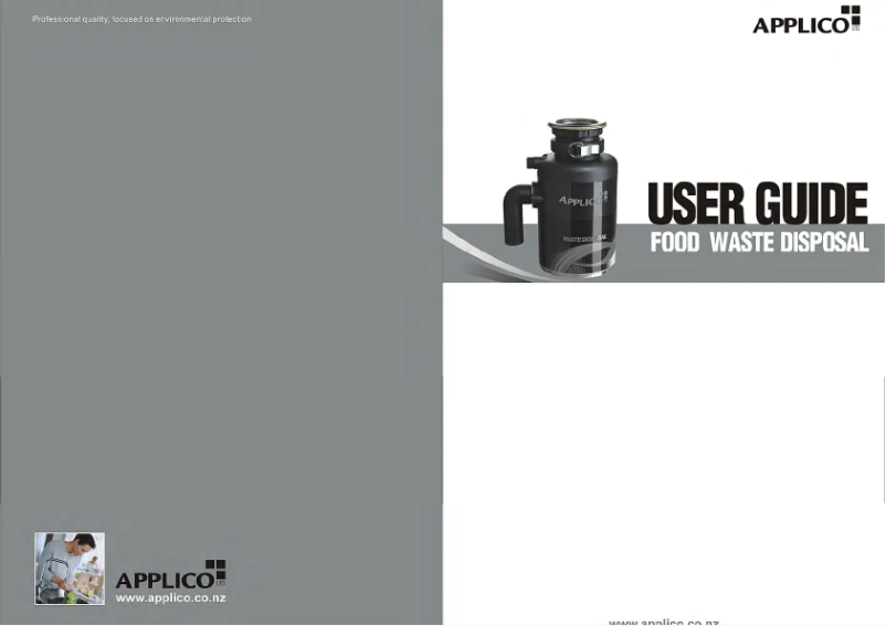 Page n°1 - Manuel utilisateur Applico GAWD12