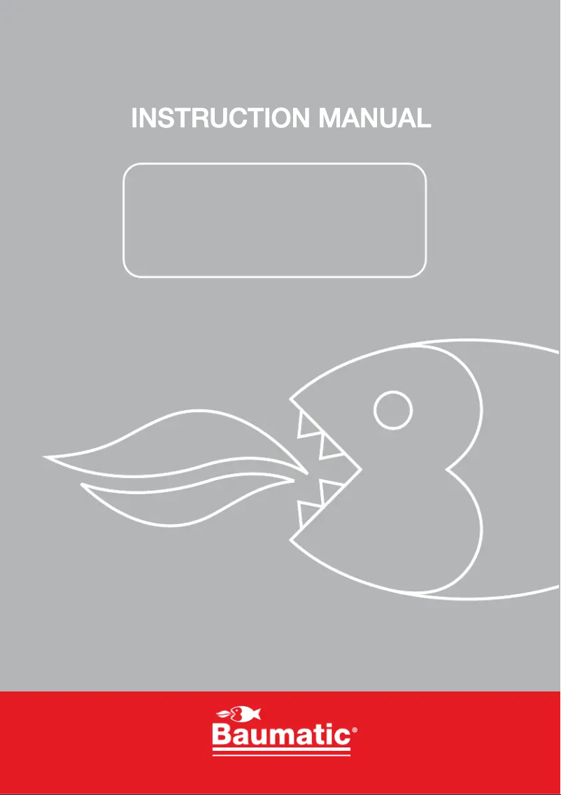 Page 1 de la notice Manuel utilisateur Baumatic BHG750SS