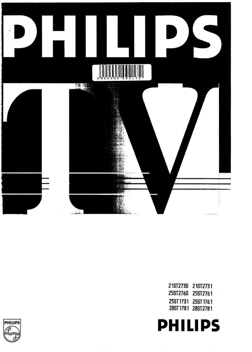 Página 1 del manual Manual de usuario Philips 25ST1761