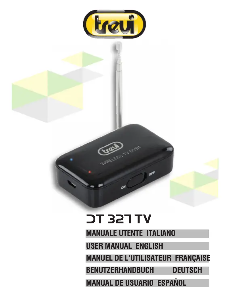 Página 1 del manual Manual de usuario Trevi DT 327 TV