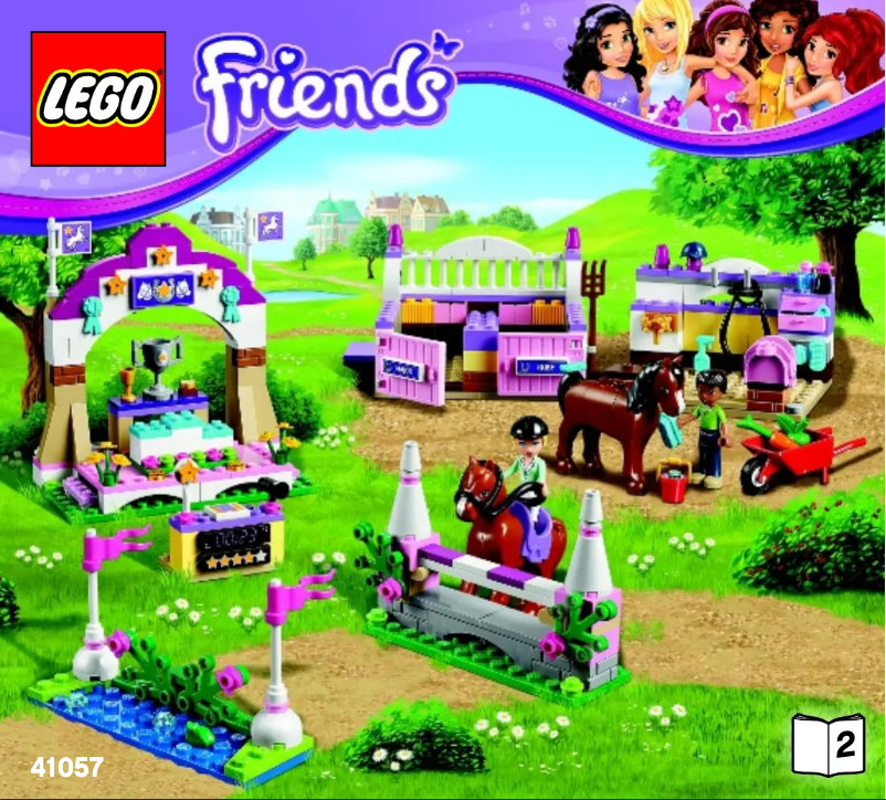 Página 1 del manual Manual de usuario Lego Friends 41057