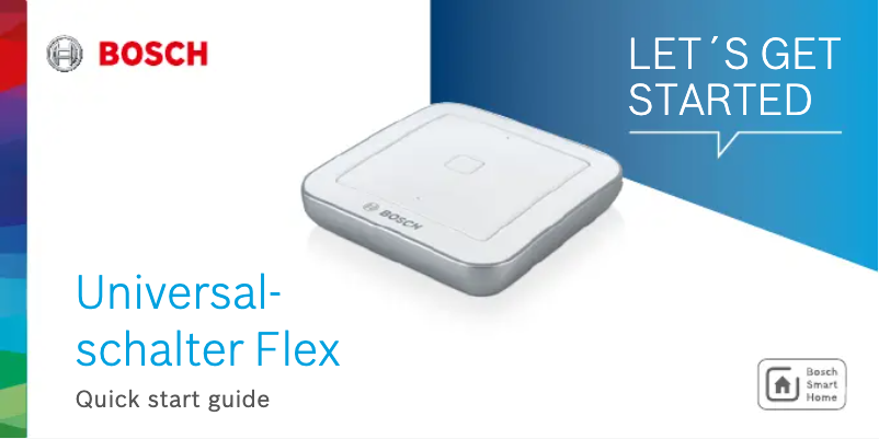 Image de la première page du manuel de l'appareil Flex