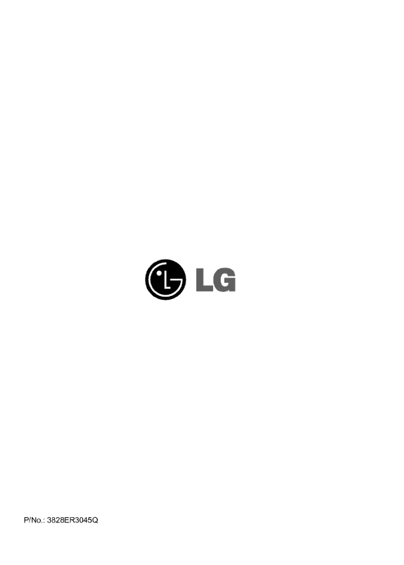 Page 1 de la notice Manuel utilisateur LG WD-80264T
