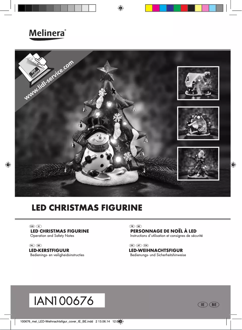 Image de la première page du manuel de l'appareil IAN 100676