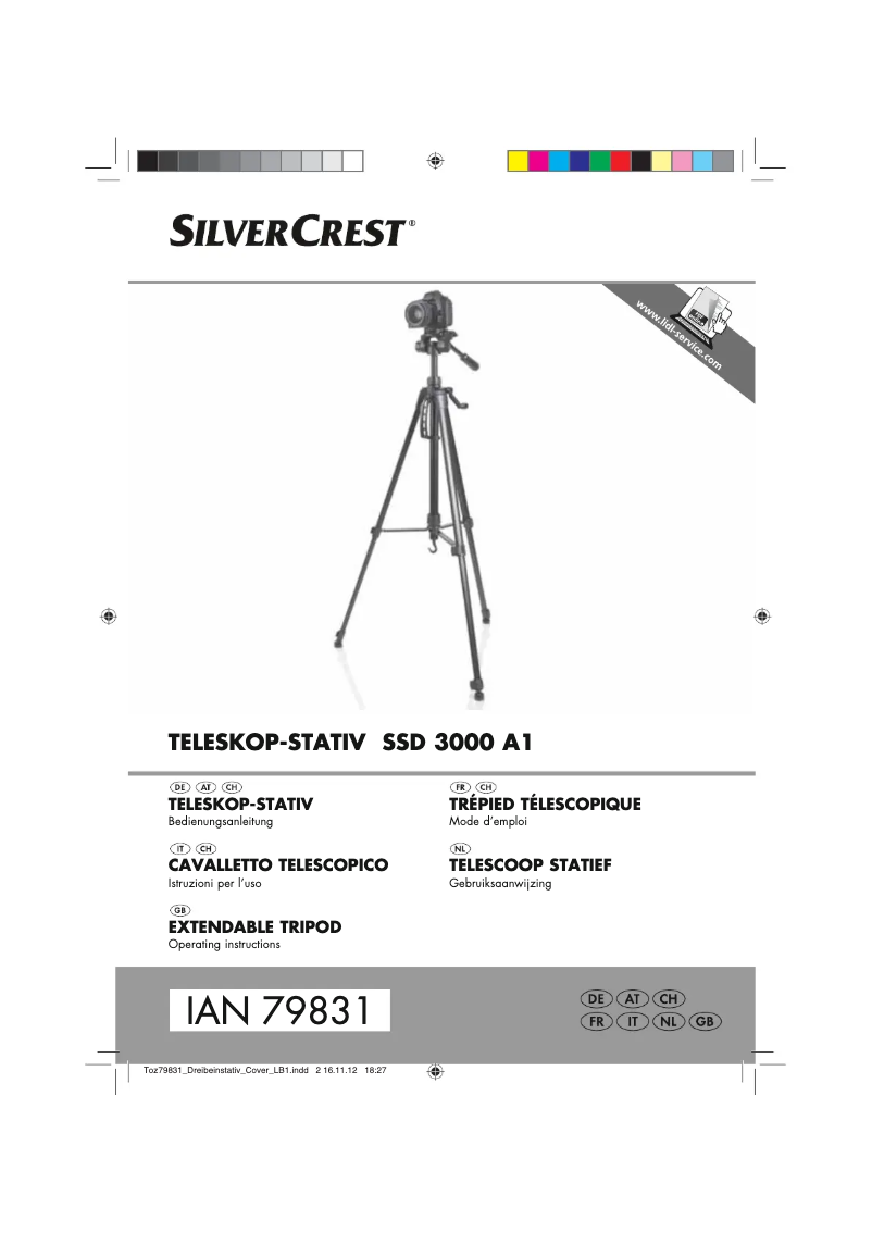 Image de la première page du manuel de l'appareil SSD 3000 A1