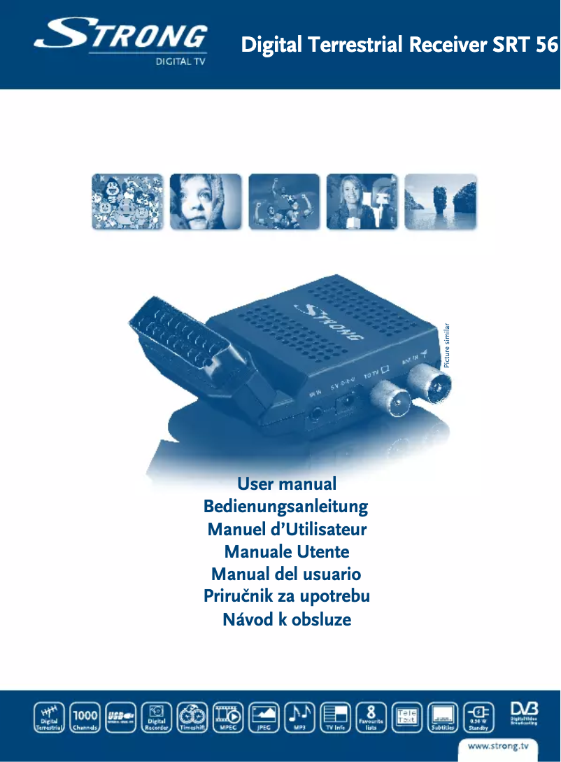 Page 1 de la notice Manuel utilisateur Strong SRT 56