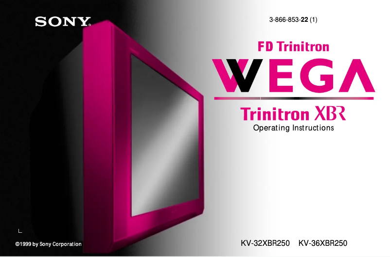 Page 1 de la notice Manuel utilisateur Sony KV-32XBR250