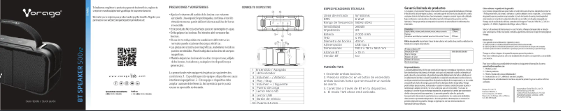 Image de la première page du manuel de l'appareil BSP-500-V2