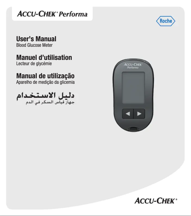 Page 1 de la notice Manuel utilisateur Accu-Chek Performa