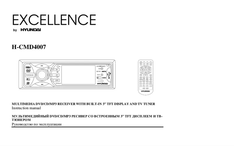 Página 1 del manual Manual de usuario Hyundai H-CMD4007
