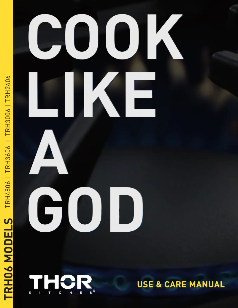 Página 1 del manual Manual de usuario Thor TRH3606
