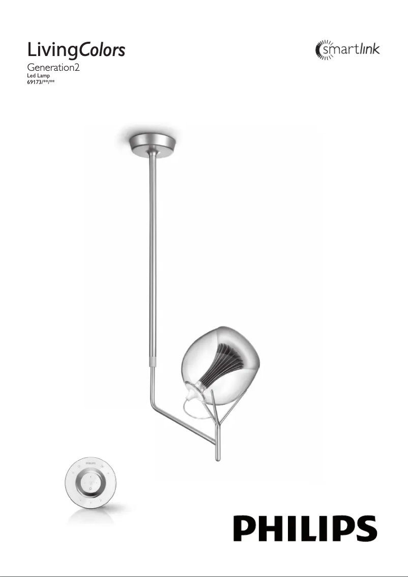 Page 1 of the manual User Manual Philips LivingColors 6917230PH