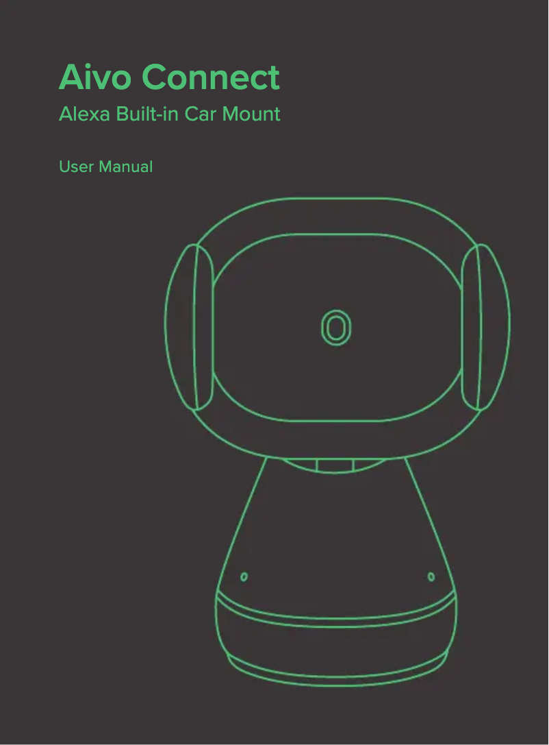 Image de la première page du manuel de l'appareil Aivo Connect