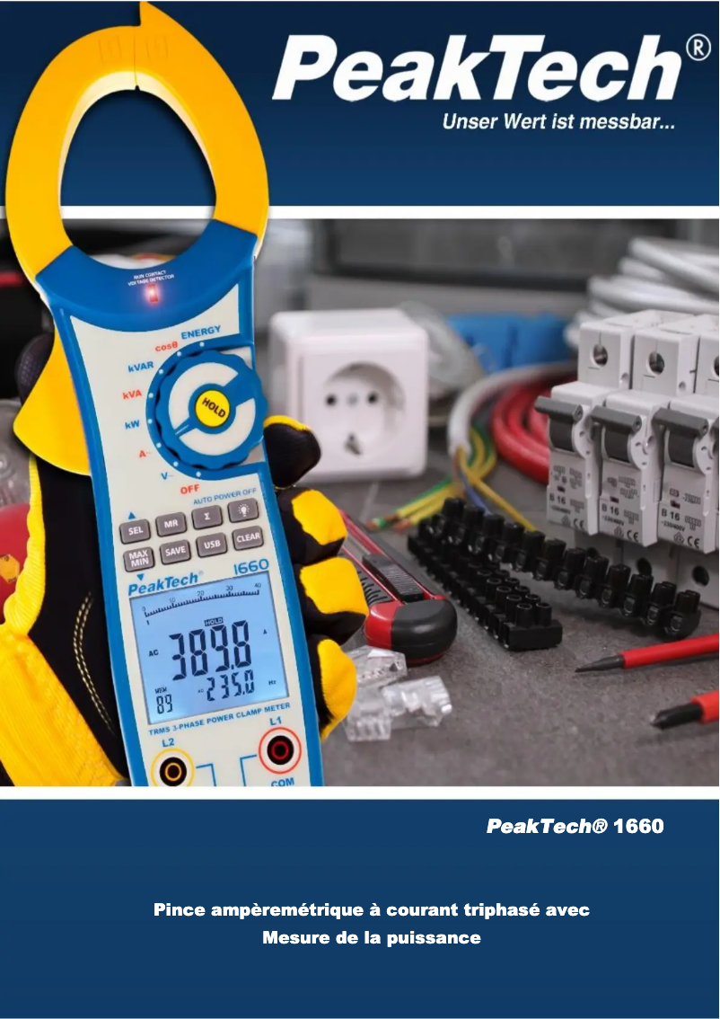 Image de la première page du manuel de l'appareil 1660