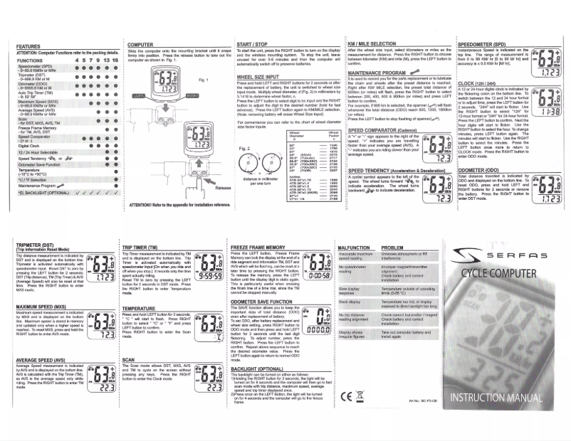 Image de la première page du manuel de l'appareil SI-15
