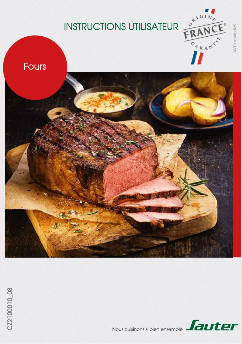 Image de la première page du manuel de l'appareil SOP6417LB