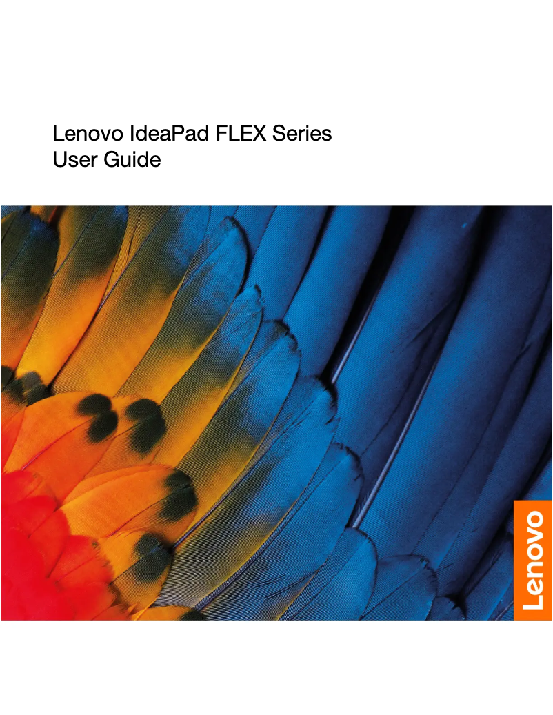 Page n°1 - Manuel utilisateur Lenovo IdeaPad FLEX-14IWL