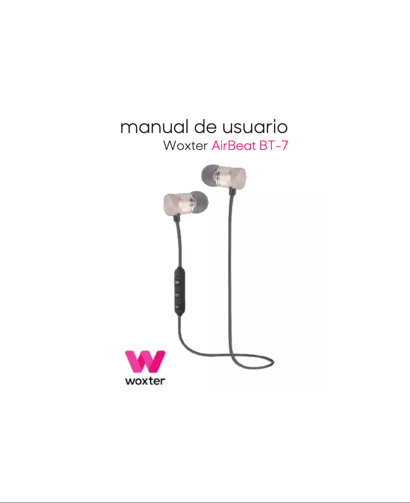 Image de la première page du manuel de l'appareil Airbeat BT-7