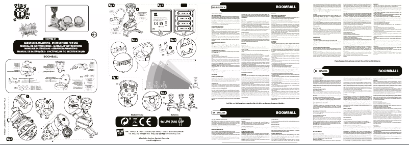 Page 1 de la notice Manuel utilisateur IMC Toys Boom Ball
