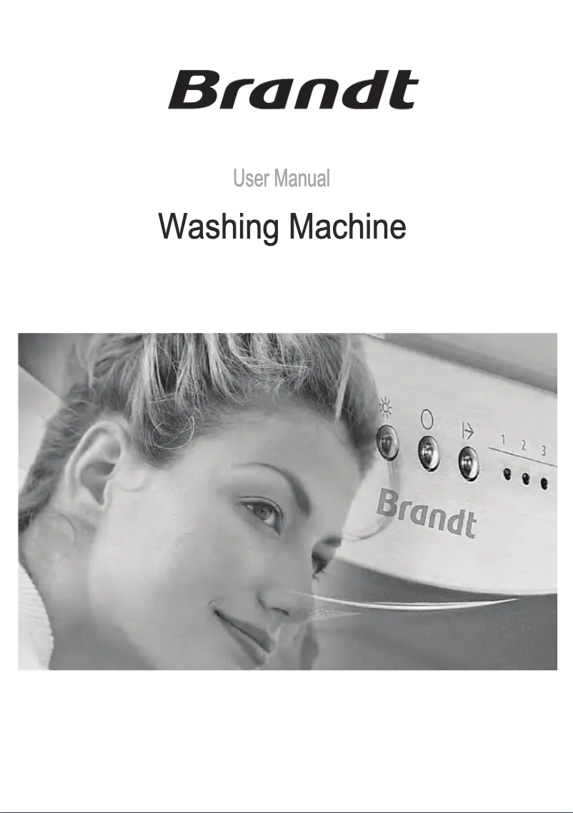 Page n°1 - Manuel utilisateur Brandt BWF48TR