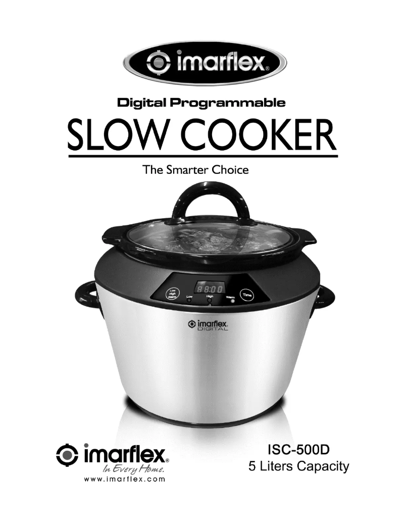 Page n°1 - Manuel utilisateur Imarflex ISC-500D