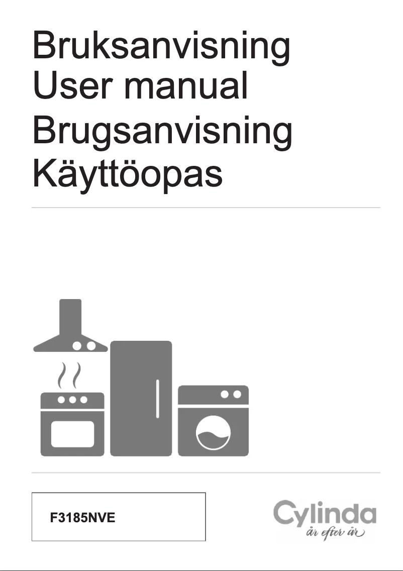Image de la première page du manuel de l'appareil F3185NVE
