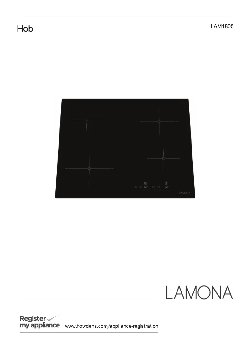 Page n°1 - Manuel utilisateur Lamona LAM1805