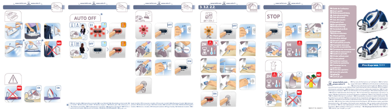 Página 1 del manual Manual de usuario Tefal Pro Express Total GV8931