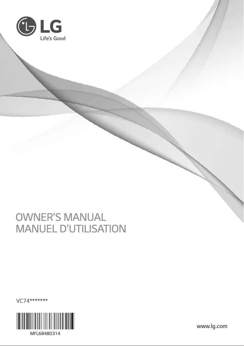 Page n°1 - Manuel utilisateur LG VC74070NCAQ