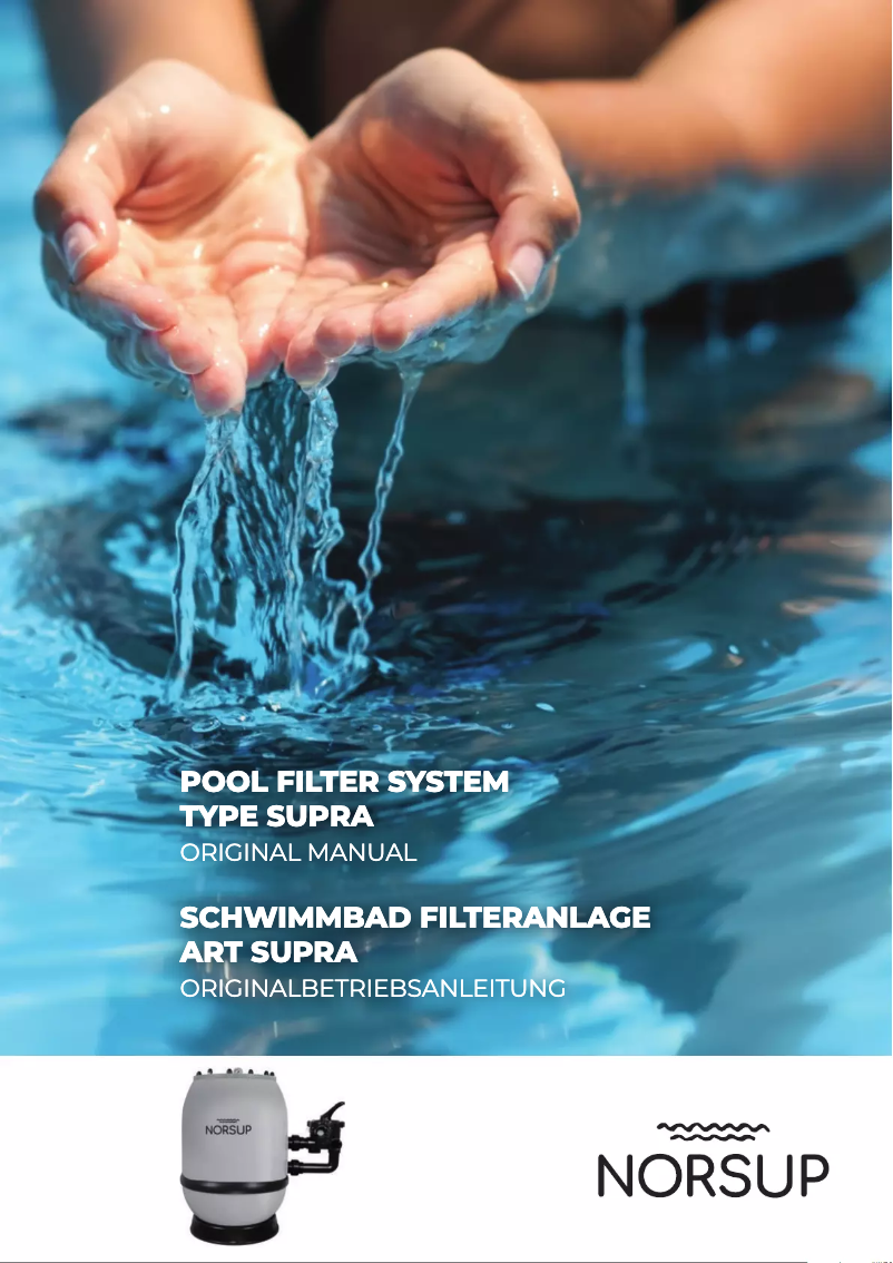 Page n°1 - Manuel utilisateur Norsup Supra