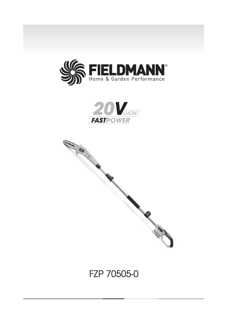 Page n°1 - Manuel utilisateur Fieldmann FZP 70505-0