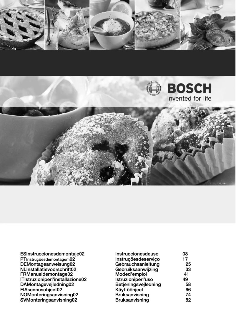 Image de la première page du manuel de l'appareil PIA645Q14E