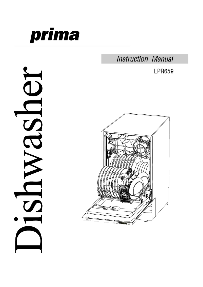 Page 1 de la notice Manuel utilisateur Prima LPR659