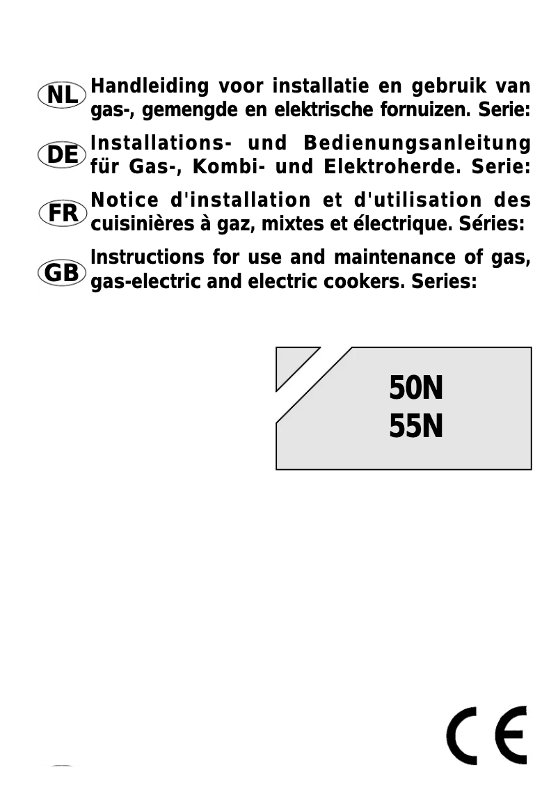 Page 1 de la notice Manuel utilisateur Etna 1553WT