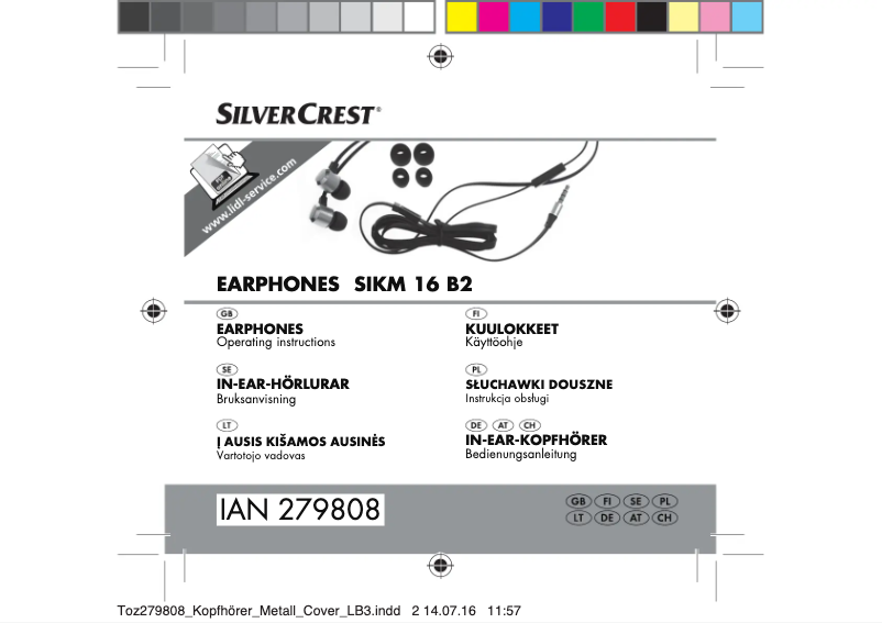 Image de la première page du manuel de l'appareil SKIR 32 B2