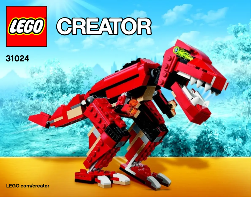 Page 1 de la notice Manuel utilisateur Lego Creator 31024
