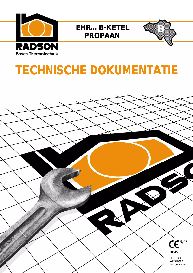 Page n°1 - Manuel utilisateur Junkers EHR P 350 B