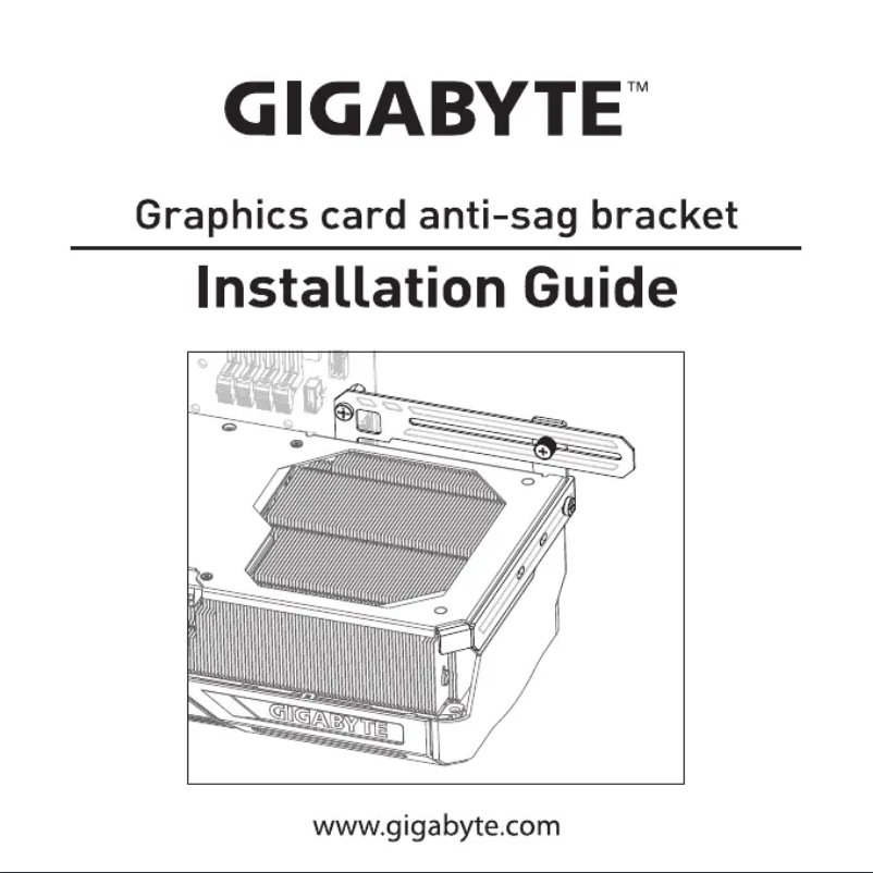 Image de la première page du manuel de l'appareil GeForce RTX 4090 AERO 24G