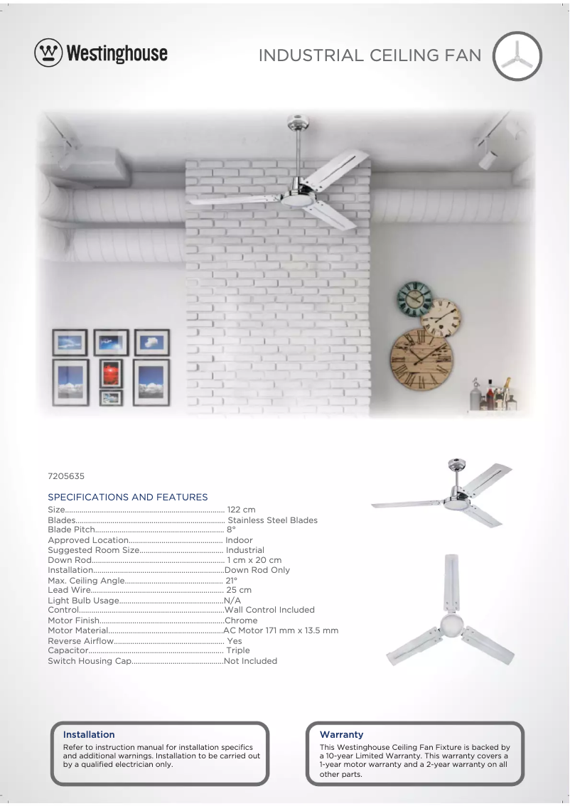Image de la première page du manuel de l'appareil 7205635